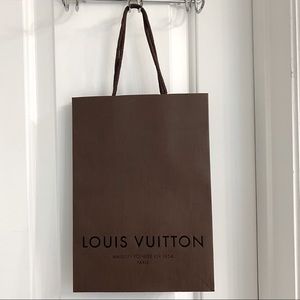Authentic Tall Louis Vuitton Shopping Bag